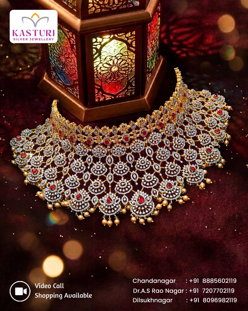 kasturisilver's tweet image. Your Eid look isn’t complete without the perfect sparkle. ✨

#kasturisilverjewellery #eidcollection #eidjewellery #ramadancollection #czchoker #cubiczirconia #silverjewellery #925silverjewellery #goldplatedsilver #festivejewellery #eidlook #eidstyle #partywearjewellery