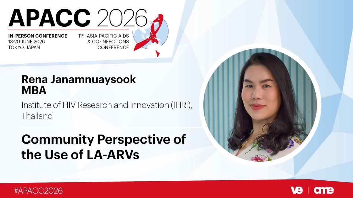 Academic_MedEdu's tweet photo. Join us at #APACC2026 in Tokyo!

Discover the latest in #HIVcare, prevention &amp; research — from novel ARVs to digital health &amp; mental health integration.

Register by 14 April and take advantage of a reduced rate: https://t.co/IcL4Av5mHW https://t.co/WvbEPyQvQF