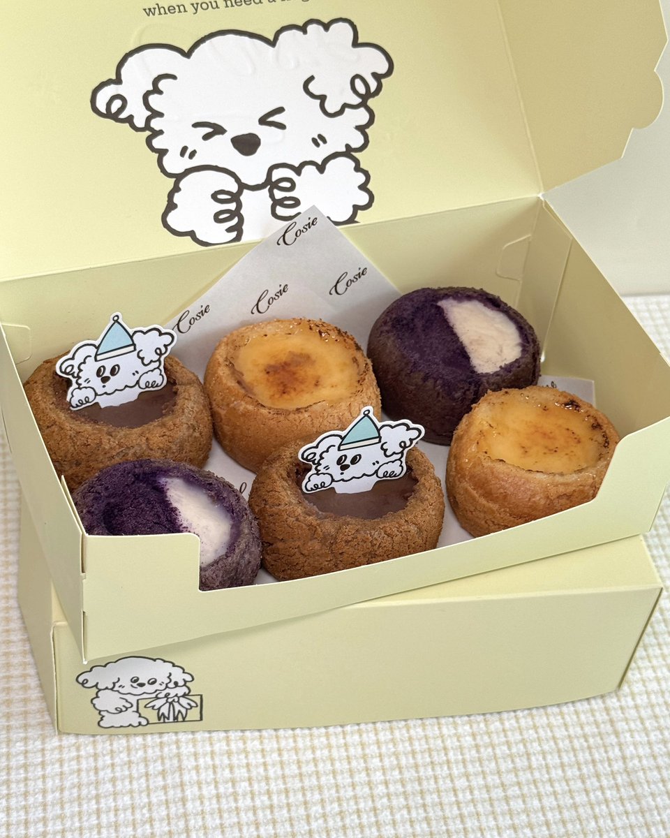 Cosieofficial_'s tweet photo. Mochi Pudding Bread, bringing cozy sweetness to your everyday moments 🙌🏻✨
โมจิพุดดิ้งเนื้อหนึบนุ่ม พร้อมเสิร์ฟทุกคนแล้ววันนี้ อย่าลืมแวะไปเติมความอร่อยกันนะ 🤍
#Cosie #CosieMoments #MochiPudding https://t.co/jGWNA8YCs0