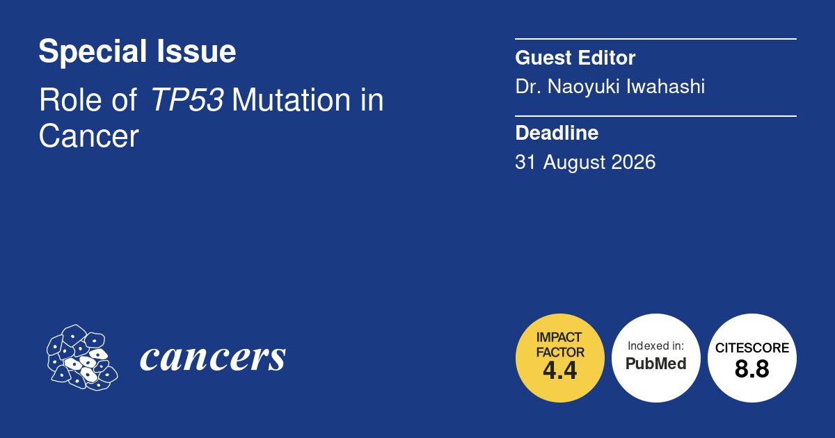 Cancers MDPI tweet media