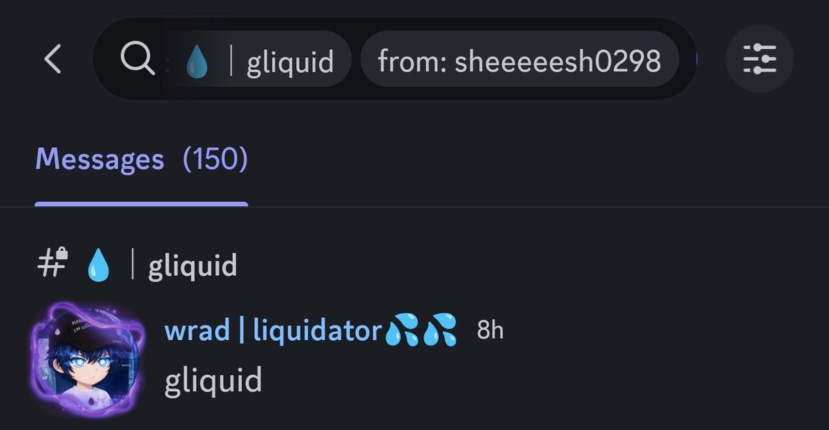 wradgamingyt's tweet photo. "The gliquid King 👑"
lol I just hit 150+ gliquid msg on @liquidtrading discord server at #gliquid channel , don't think if anyone is even close to this number
gliquid 🍞
i joined liquid dc at 26, NOV 2025
its been more than 3 months , i have been writing gliquid since day 1 lol till now daily ggs ,join liquid discord server and gib me more gliquid energy
discord ->https://t.co/4qWPlAvclv
join now.
gliquid
be liquid 💦