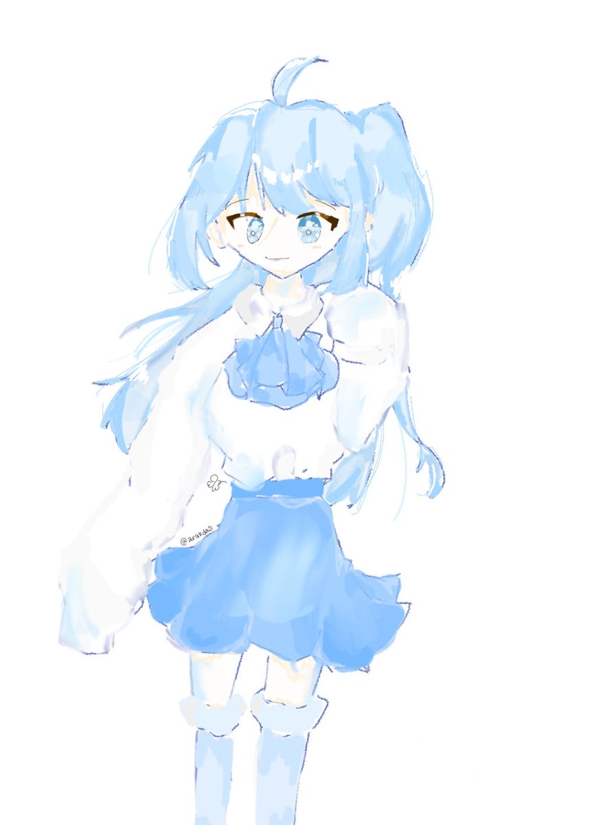 arukidase's tweet photo. #ぴちあーと
＃からぴち
＃るな さん
お久しぶりです…！
❄️さんです✨ https://t.co/MjfNFnqaXs