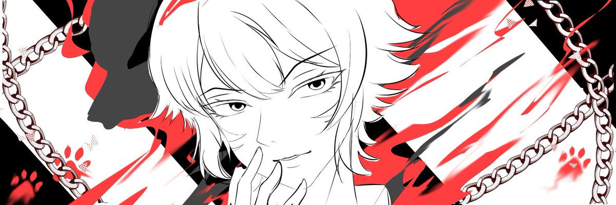 Yaayy my FIRST head banner commission 😭 For <a href="/NDisasterpiece/">NatDisasterpiece | Mystic Misfit!</a> 

sketch update!! that smile looks like they’re hiding a secret 👀

what vibe are you getting from them?

#VGenComm #VGenArtist #ArtistOnX