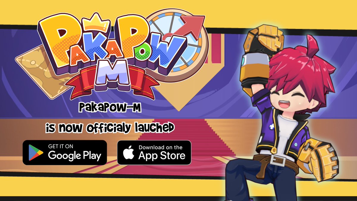 pakapowM's tweet photo. ⭐️"We're Official Live Now!" ⭐️

📌 Pakapow M Open Beta can now be downloaded and opened for service both Google Play &amp; App Store!! 🔥👊

LINKTREE : https://t.co/E8fsiXfdK5

#PakapowM #PKPM #Mobilegame #Boardgameindie #Playforfree #スマホゲーム #モバイルゲーム #ゲーム #新作ゲ https://t.co/WqsxIwWXHS