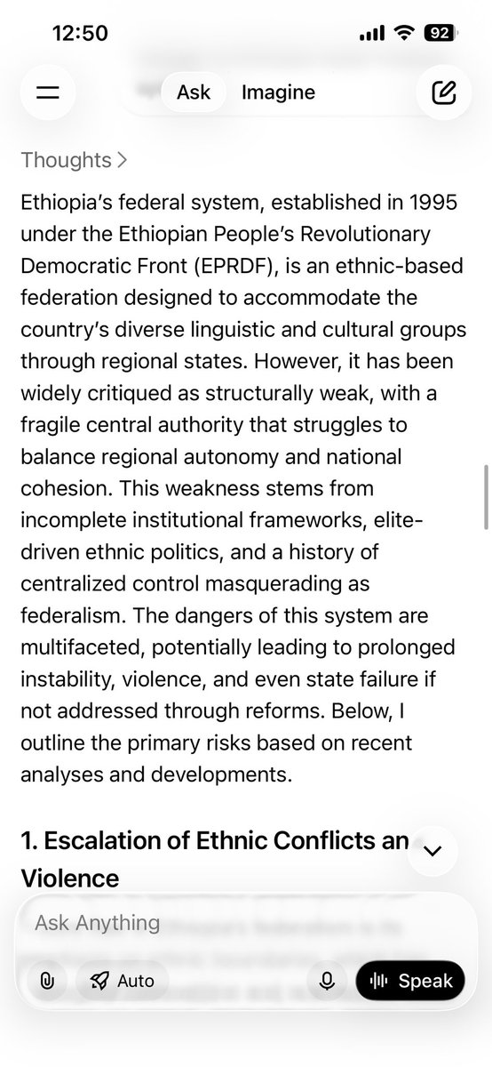 solomon23589694's tweet photo. @YemaneGirum Ethiopia a weak Federal structure built on Ethnic based Federation led by elite driven ethnic politics. It is far from creating a unified national identity with in its borders. https://t.co/5j84vspA31