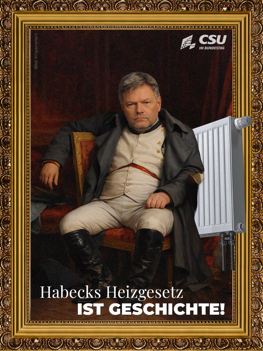 Die Union war schon immer das Opfer einer grünen Schmutzkampagne. 🤡