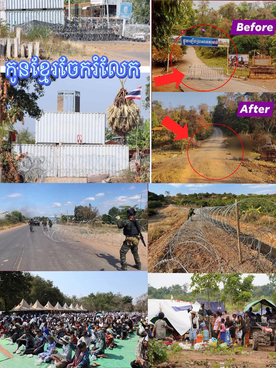 Thailand invaded Cambodia 
And stole Cambodia landmarks