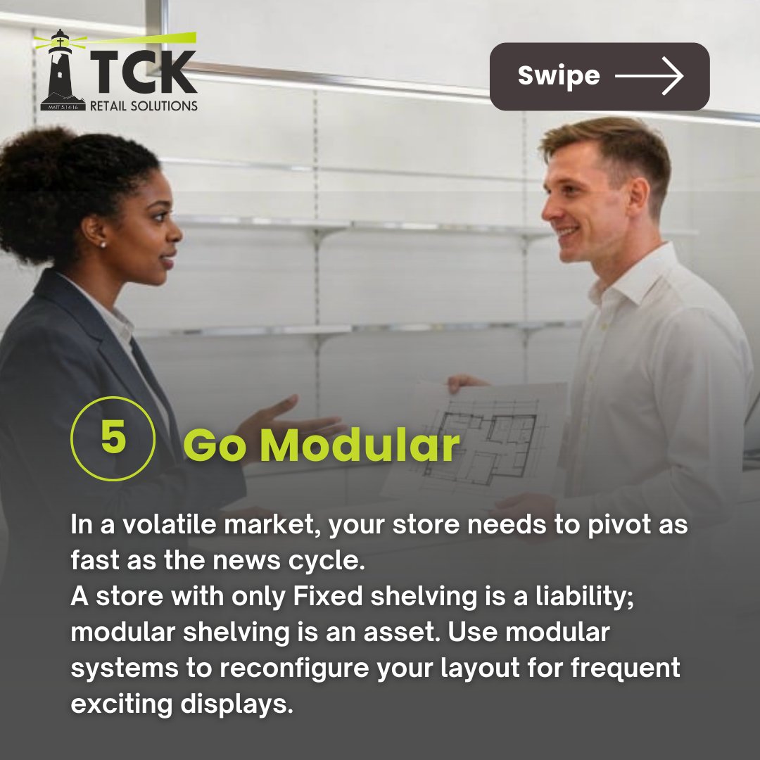 TCK_Retail's tweet photo. Are you a Resilient Retailer? TCK Retail Solutions- 2026 insight and hacks for smart store owners.

📧 info@tckrs.co.za
📞 +27 78 792 1854 / +27 10 109 2074
🌐 https://t.co/qly4IymAiE

#tckrs #RetailStoreDesign #RetailCheckout #shopfitting https://t.co/SMZotOVXQJ