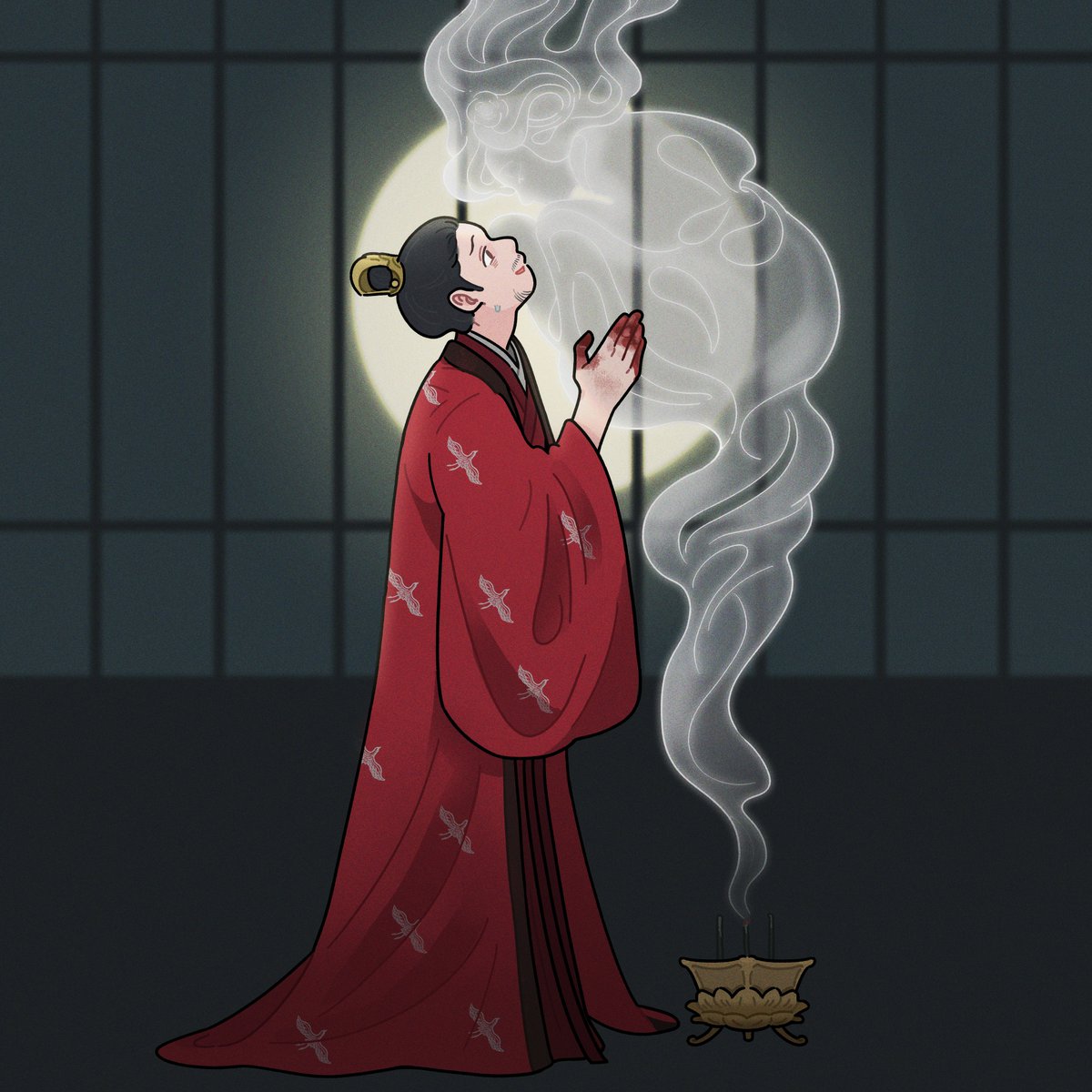 달빛 아래