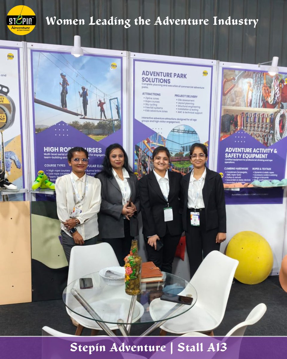 StepinAdventure's tweet photo. We are proud to represent Stepin Adventure at the IAAPI Amusement Expo 2026.

If you are visiting the expo, we would be happy to meet you.

📍 Stall A13

#IAAPIExpo2026 #StepinAdventure #AdventureIndustry #AmusementIndustry #BusinessNetworking https://t.co/5t8L9DkNoH