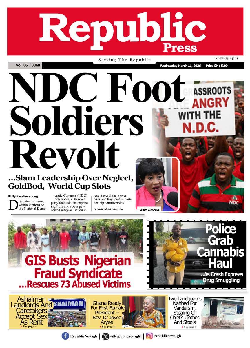 Newspaper Headlines: Wednesday, March 11, 2026