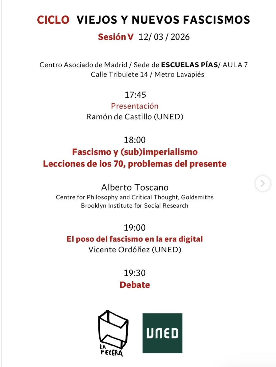 Alberto Toscano tweet media