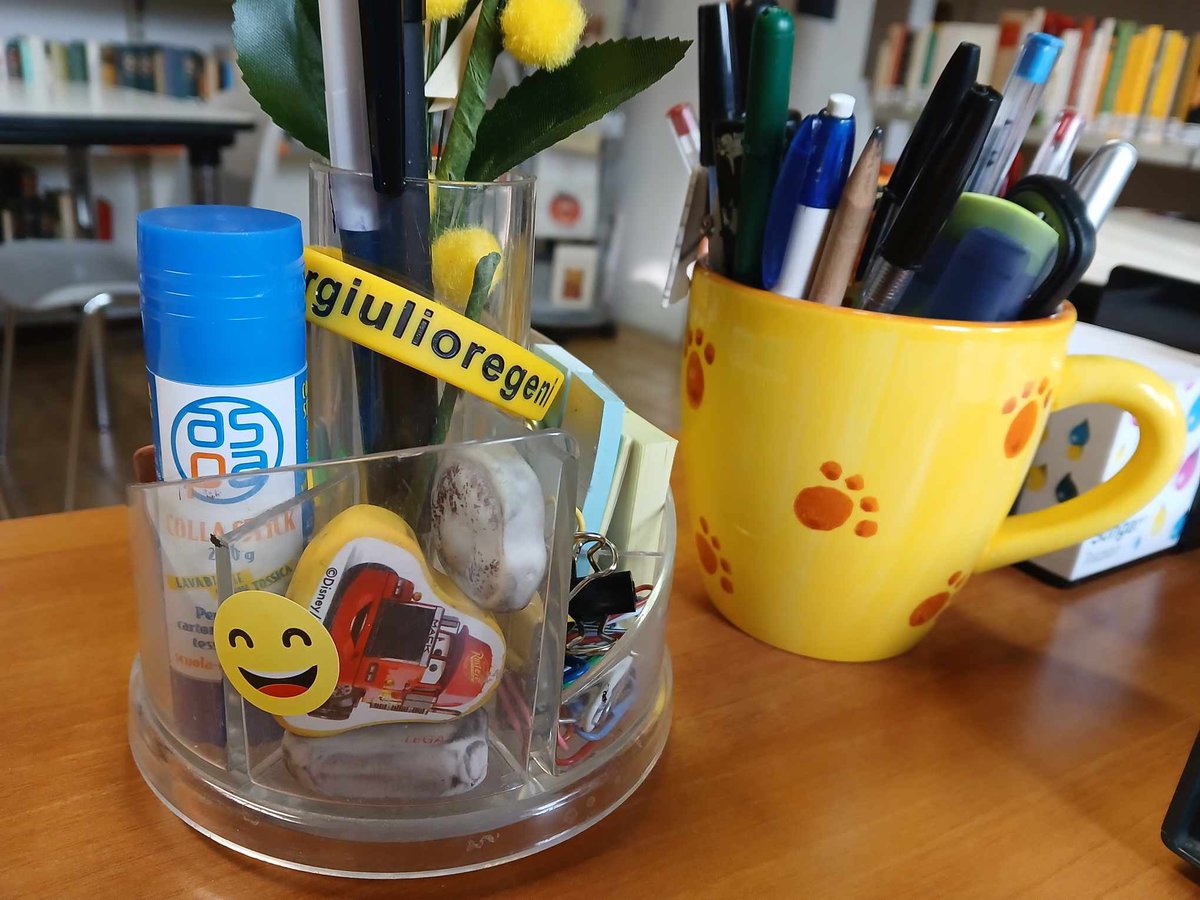 Da Loana Ronchi #VeritàperGiulio.
“Un abbraccio ai genitori dalla Biblioteca civica di Cengio (Savona)”

💛Grazie💛