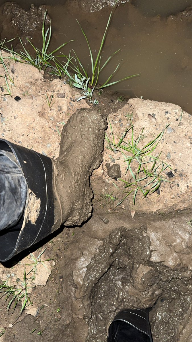 loveboots762's tweet photo. Took these completely unlined rubber boots into some mud. They are loose around the leg and shorter so flooding them is easy! This was quite an experience to say the least!! I can only imagine what it’d feel like with warmer softer mud. #RubberBoots #MuddyBoots #MuddyLeather https://t.co/WrWfhft7EX