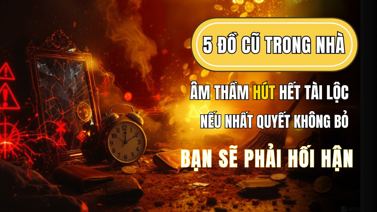 matmamenhso's tweet photo. 5 Đồ Vật Cũ Trong Nhà Càng Giữ Lâu Càng Hao Tài – Nhiều Gia Đình Không Biết https://t.co/b7cc1nWqoz 
#phongthuynhao #phongthuytailoc #matmamenhso #folk #fengshui #physiognomy https://t.co/ng2a4nn0bg