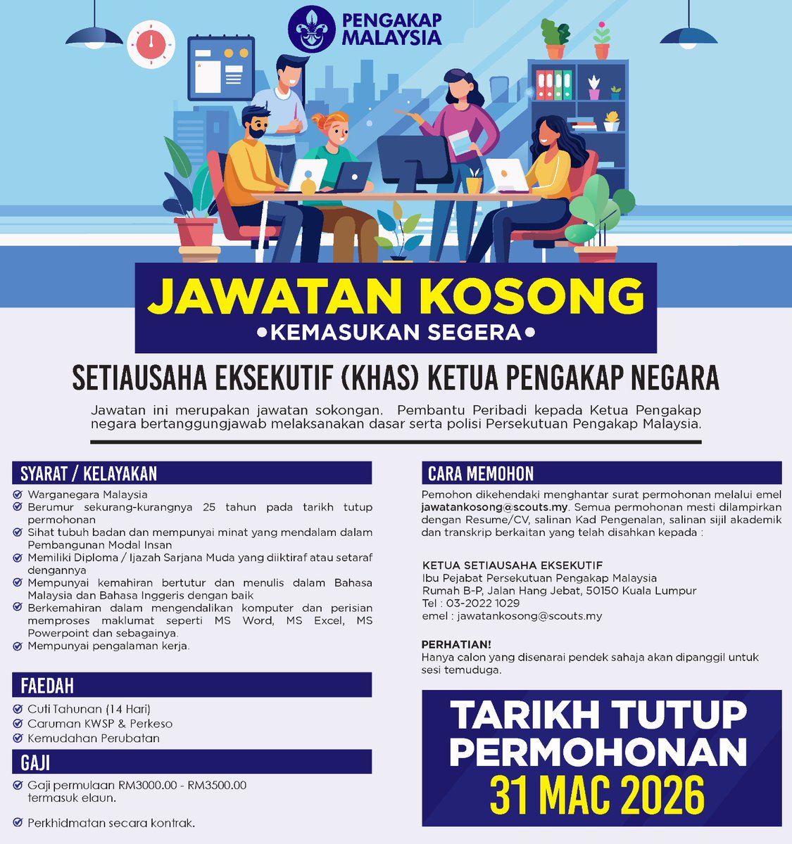 #Persekutuan Pengakap Malaysia tweet media