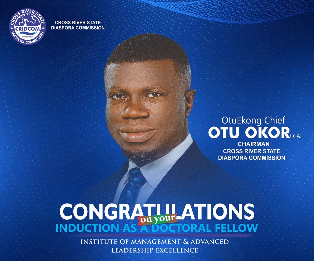 CROSS RIVER STATE DIASPORA COMMISSION (CRIDCOM) tweet media