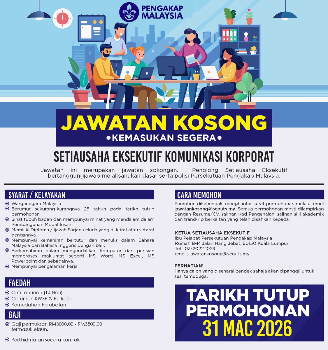 #Persekutuan Pengakap Malaysia tweet media