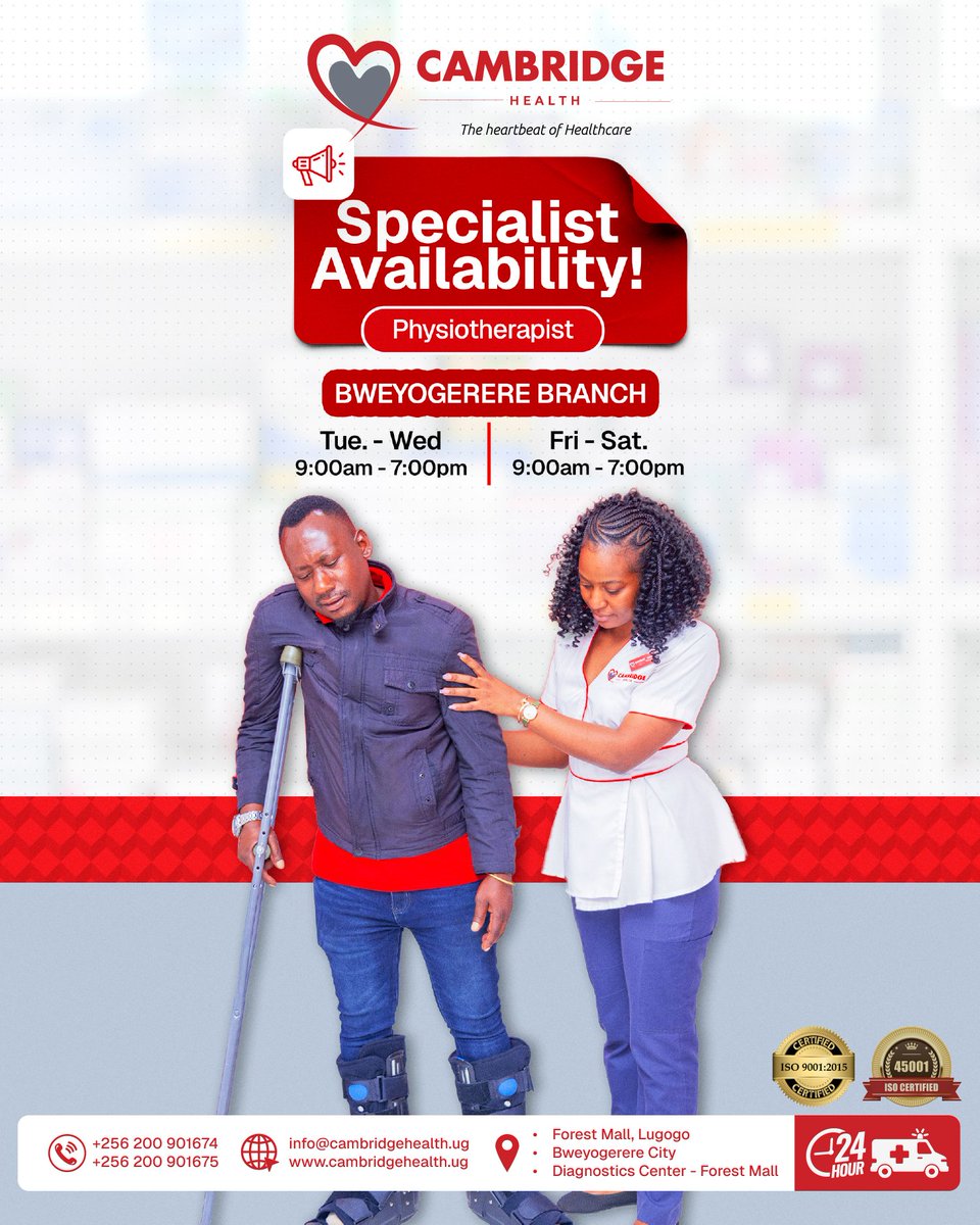 Cambridge Health Medical Center Uganda tweet media