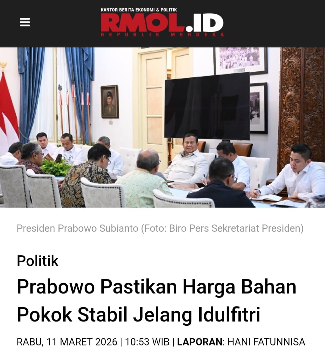 AsmirandaLisa's tweet photo. Kebersamaan semua unsur bangsa menjadi kunci utama mewujudkan hari raya yang tenteram dan penuh kehormatan bagi semua.

 Menjaga Harga Stabil https://t.co/vkEdE2ndFU
