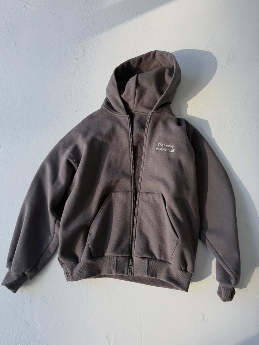 ennoy DOUBLE ZIP HOODIE NAVY M スタイリスト私物 ENNOY x スタイリスト私物 『DOUBLE ZIP HOODIE』が国内3月14日（土