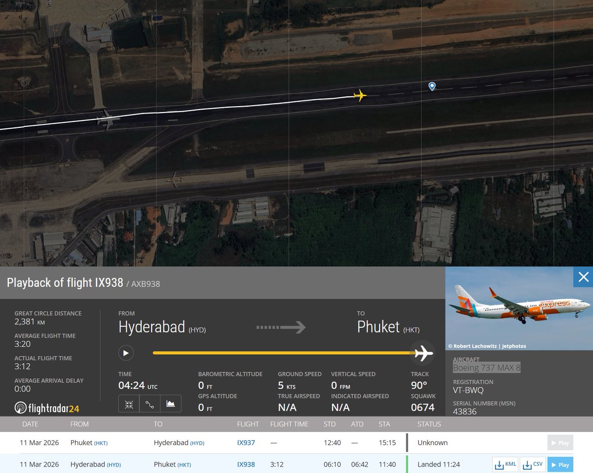 Flightradar24 tweet media