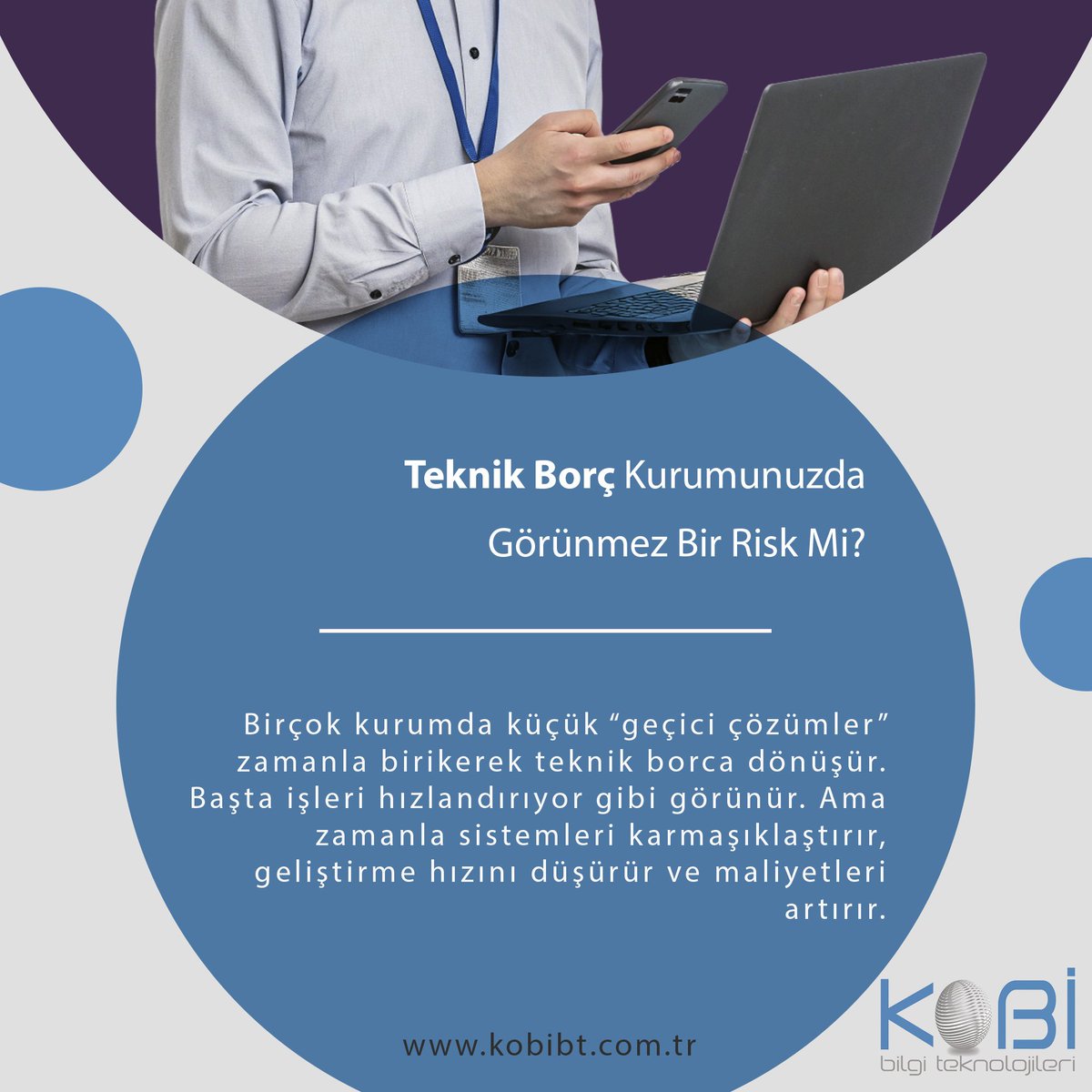kobibt_com's tweet photo. #Kobibt #TechnicalDebt #ITStrategy #DijitalDönüşüm #YazılımMimarisi https://t.co/pezO8QZUGz
