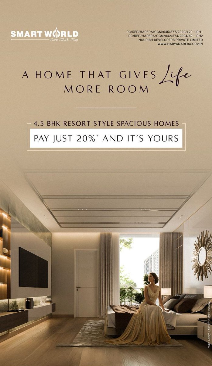 TimesInfra's tweet photo. ✨What if your next address connects Delhi and Gurugram in minutes?
Discover luxury living at #SmartWorldOneDXP in #Sector113, right on #DwarkaExpressway.
🌿 Modern design with world-class amenities
✈️ Seamless connectivity to Delhi &amp; IGI Airport
📞Call Us: 8010651065
#timesinfra https://t.co/vlYPuMKADf