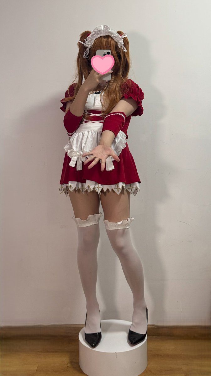 cos一下女仆明日香～
#伪娘 #男娘 #雌堕 #cosplay #femboy