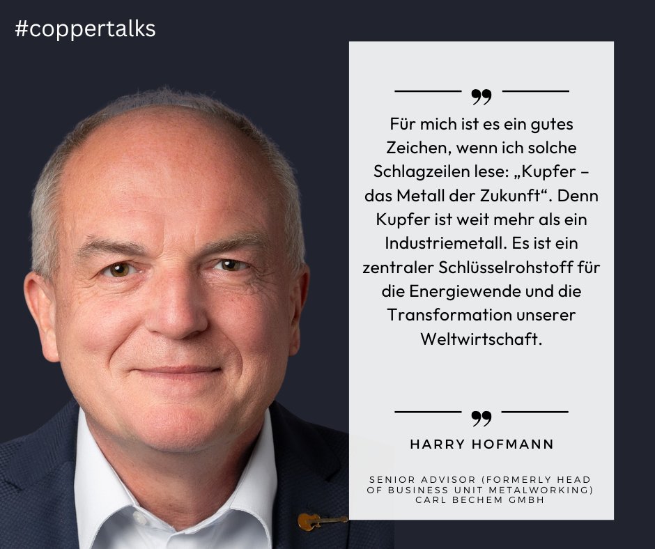 Kupfer: Das Metall der Zukunft 🚀
#coppertalks