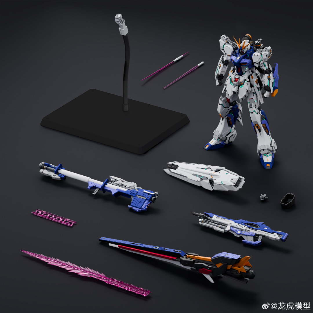 ❁naooo❁ loong tiger model 1/100 plastic model kit RX-93ff nu gundam 238RMB