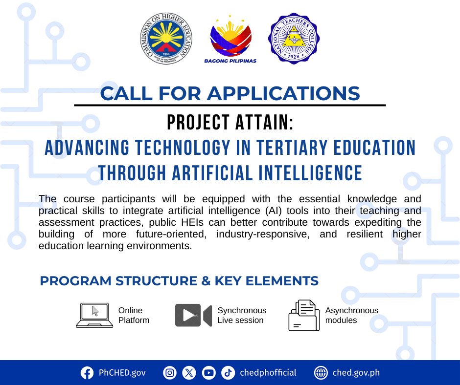 Commission on Higher Education (CHED) tweet media