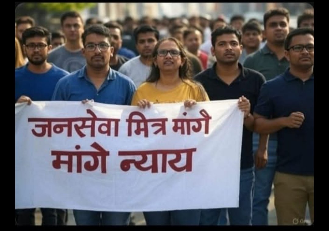 <a href="/UmangSinghar/">Umang Singhar</a> #जनसेवा_मित्रो_को_बहाल_करो
