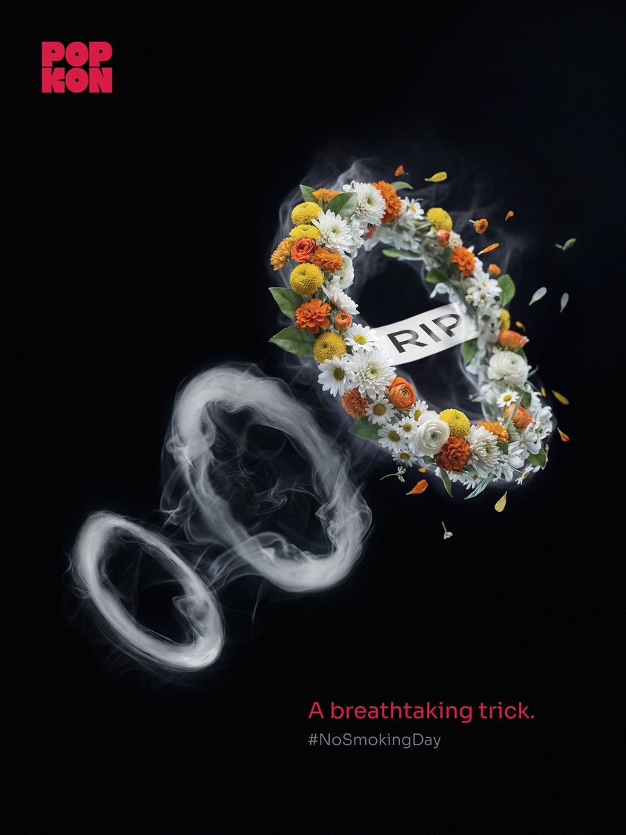 popkoncreatives's tweet photo. Your lungs just liked this post.

#NoSmokingDay #SmokingKills #SayNoToCigarettes #LiveLonger #PopkonCreatives https://t.co/0BaJcO3SyI