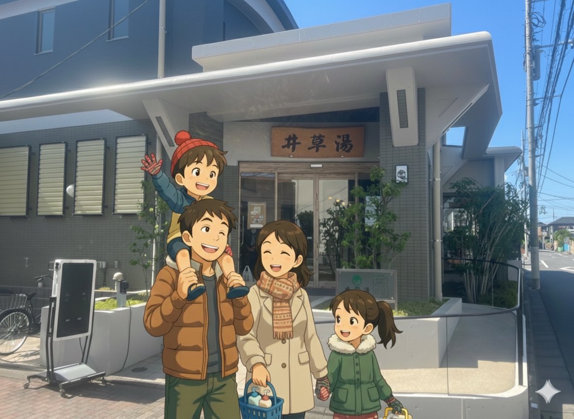 井草湯(公式) tweet media