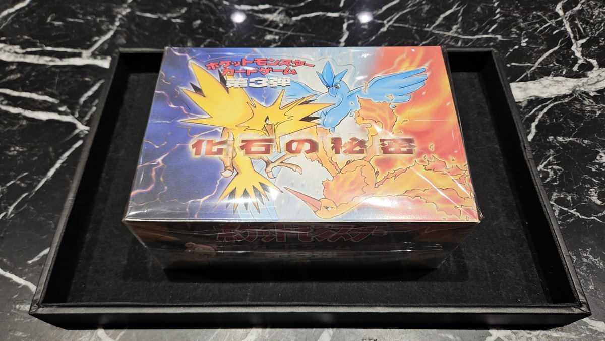 化石の秘密 未開封BOX? 入荷いたしました。 当店では未開封パックが 