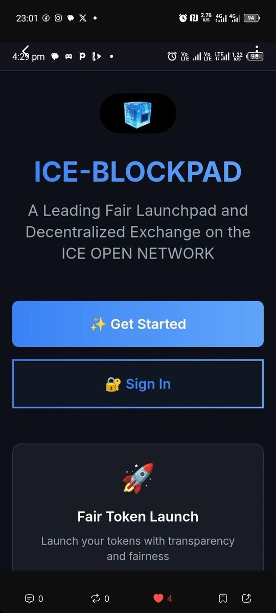 YusifKasim10's tweet image. 🚨 Don’t ignore IceBlockPad.

The same way people ignored many projects… until they exploded.

Secure launchpad.
Fair opportunity.
Built inside the ICE ecosystem.

Right now it’s still early.

Later… everyone will be talking about it.

#IceBlockPad #ICE #Crypto