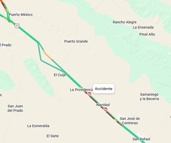 ZatsielM's tweet photo. Buen día 
Me podrían indicar qué pasó aquí a la altura del Ejido Navidad.
Con dirección a San Roberto 
@GN_MEXICO_ @CAPUFE @GN_Carreteras https://t.co/mdfFtLswX1