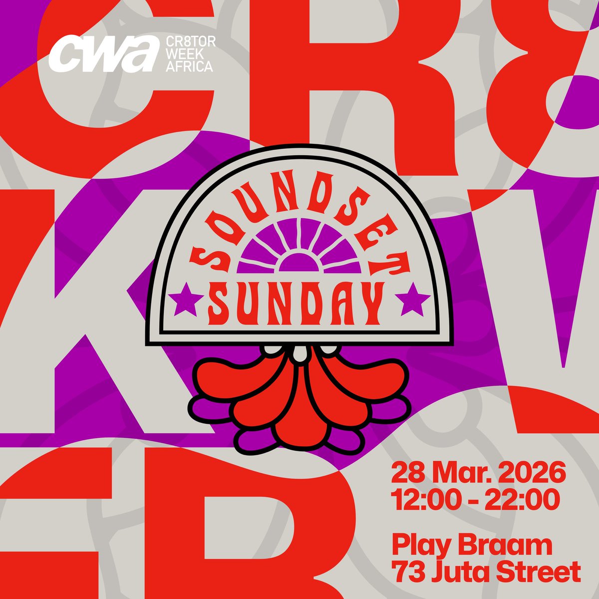 FrenchForNew's tweet photo. Joburg, we have a little surprise for you. We have collaborated with our friends from CR8TORCON for their Creator Week Africa Afterparty. 

The twist?  It’s Soundset on a Saturday with two stages.

Tickets go live 11th March 2026. 

🔗:https://t.co/qVyOltdhIS https://t.co/KCl0PI1SXJ
