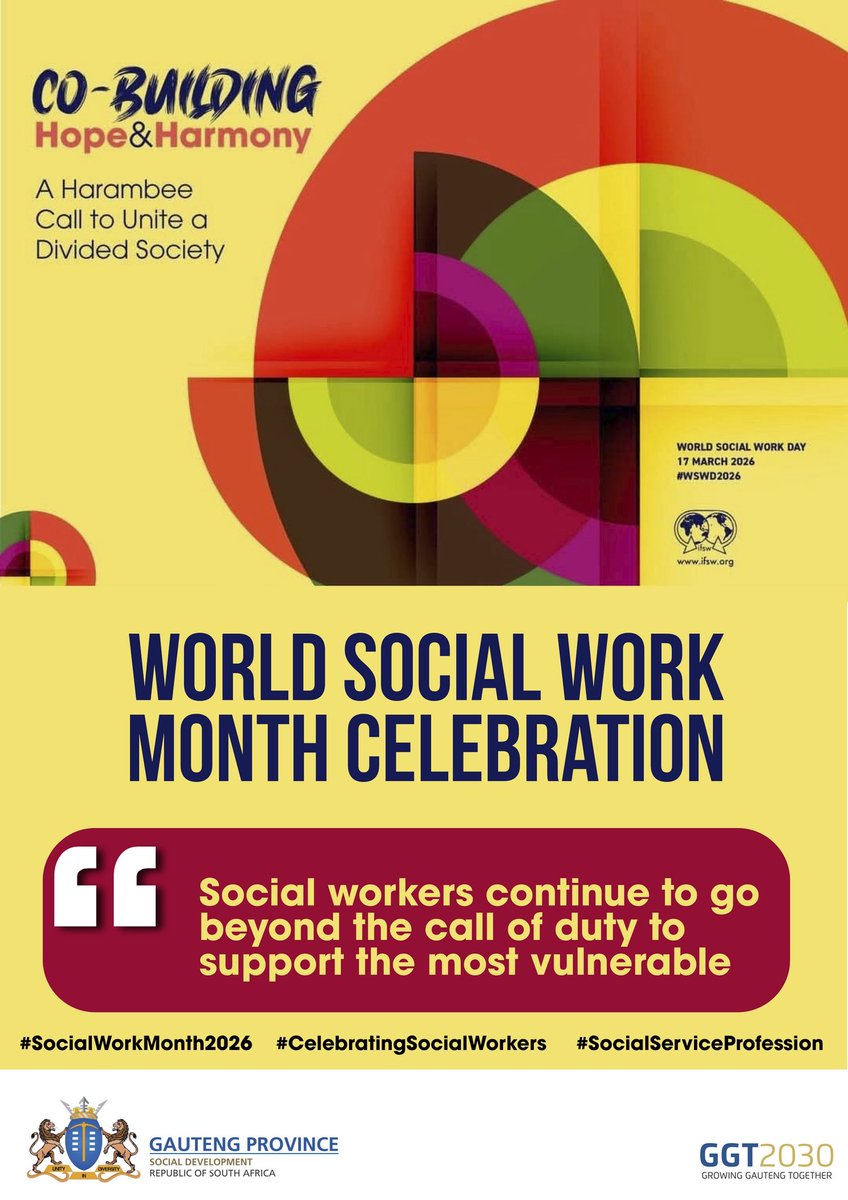gpgSocDev's tweet photo. March is #SocialWorkMonth and during the month we celebrate the incredible impact Social Workers have across our communities! 

It's time to honor the profession &amp; reflect on its influence whilst we recognise the work they do.

#CelebratingSocialWorkers #SocialServiceProfession https://t.co/3h6F6bIE1m