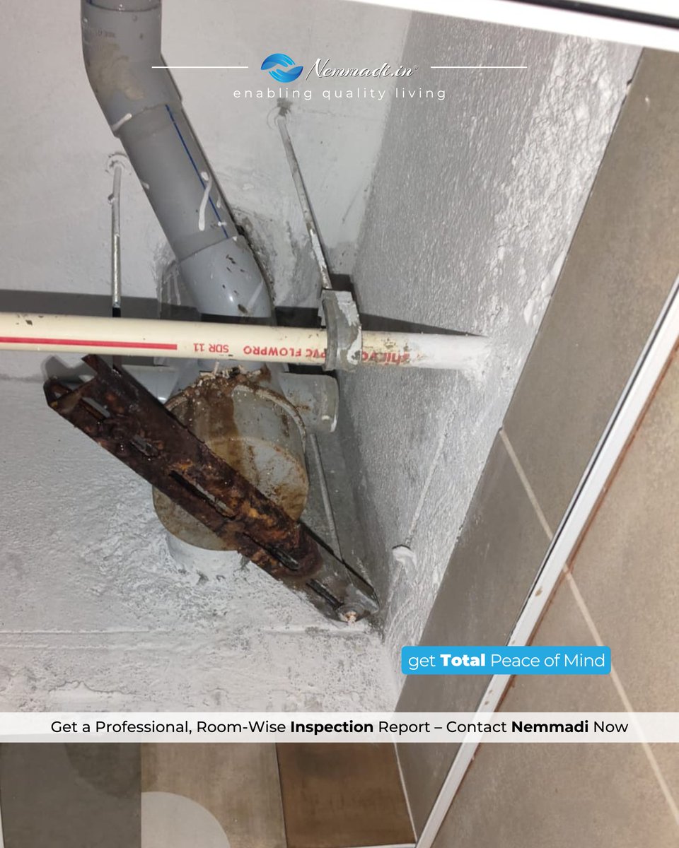 nemmadi_in's tweet image. Hidden Leakage Can Cause Serious Damage ⚠️

A detailed technical inspection helps identify such hidden issues early and prevents costly repairs later.

Get a Professional, Room-Wise Inspection Report
Book Now: nemmadi.in/quote-for-b2c/

#homeinspection #falseceiling #leakageissue