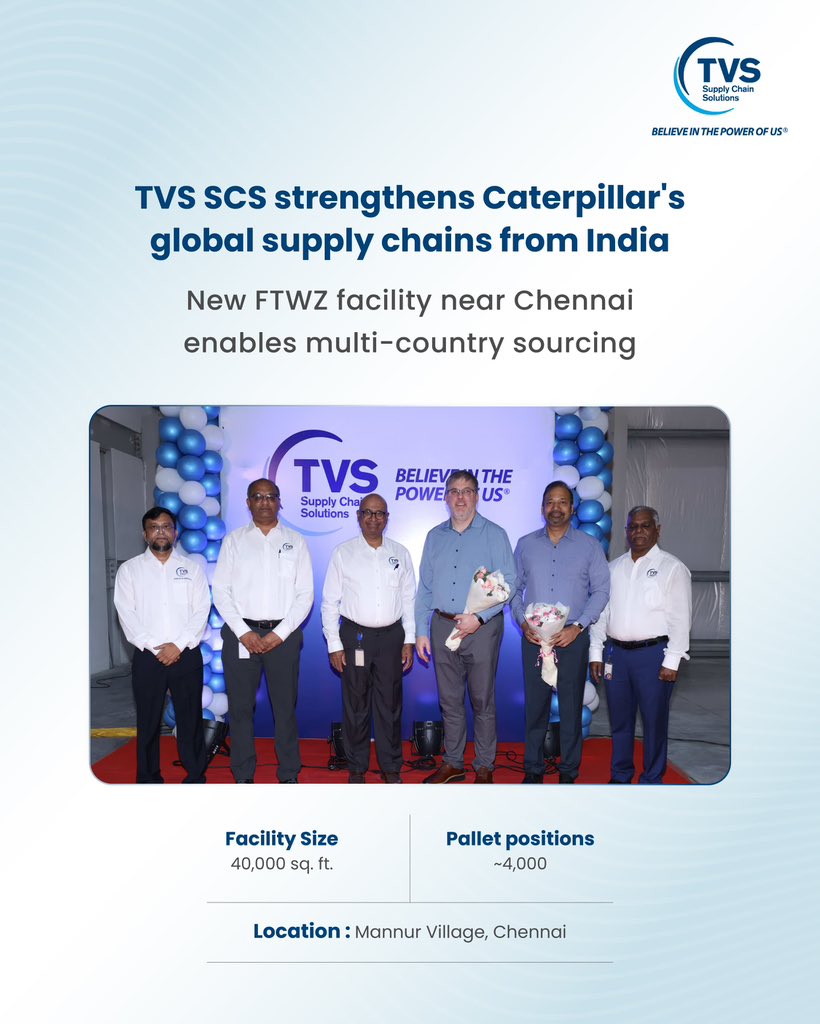 TVS Supply Chain Solutions tweet media