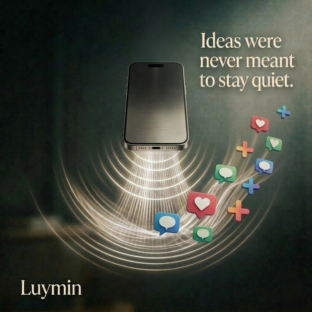 Luymin_app's tweet photo. Ideas were never meant to stay quiet. https://t.co/kybS15h199