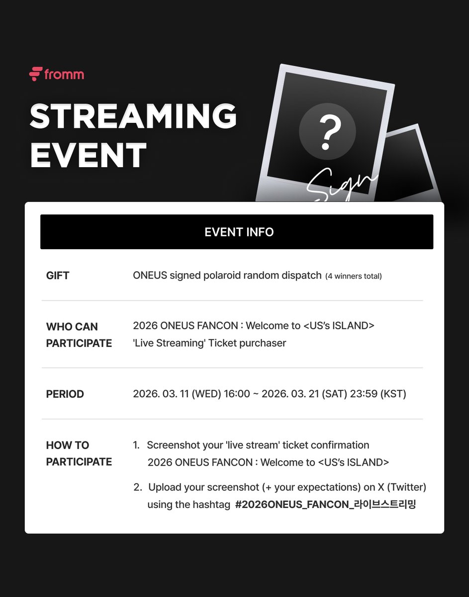 fromm stage tweet media