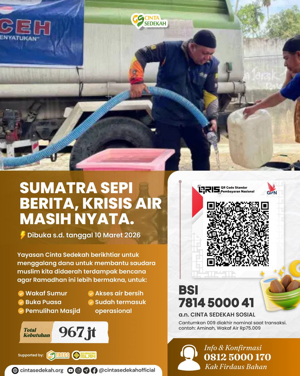 Cinta Sedekah Official tweet media