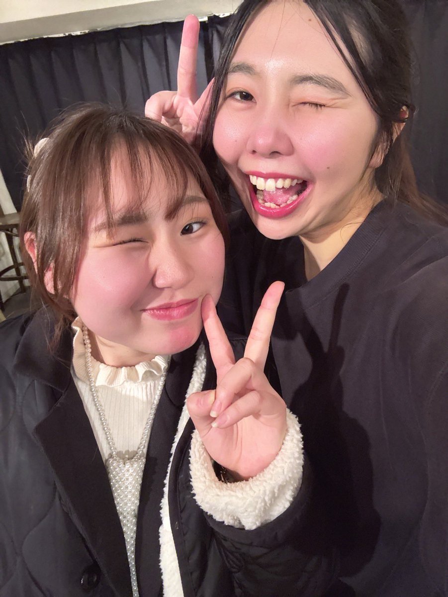 おっしゃ！！！時差！！
ツーショ撮れてなかったみんなのことも大好きです🥹🫶︎💕︎︎ さぁ頑張るぞー！！
 #わたしの履歴書