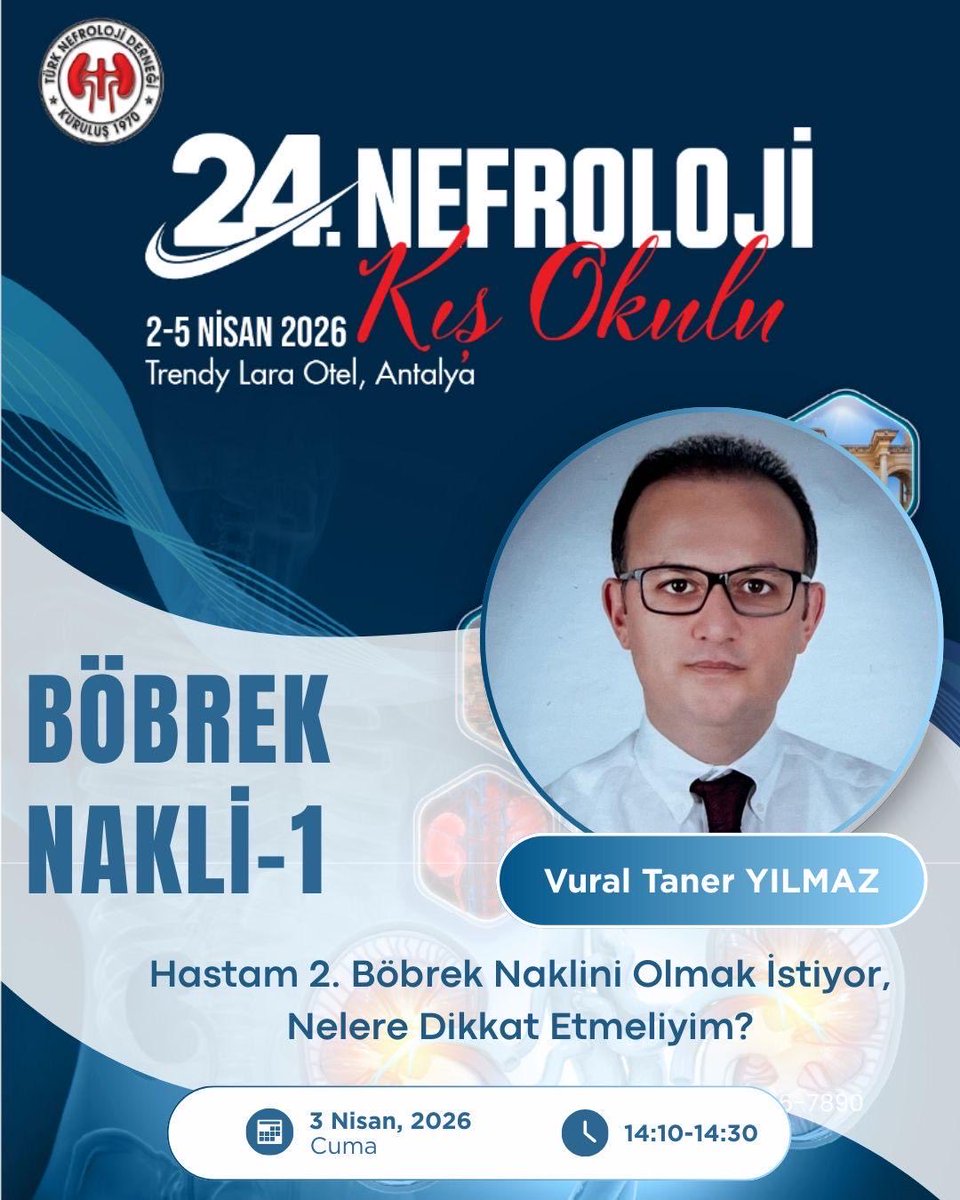 TürkNefrolojiDerneği tweet media