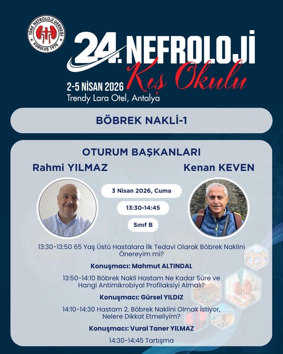 TürkNefrolojiDerneği tweet media