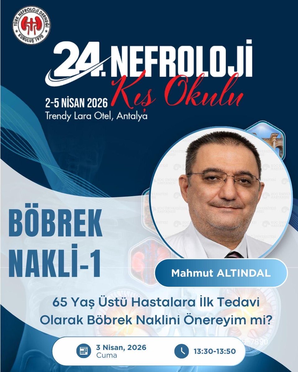 TürkNefrolojiDerneği tweet media