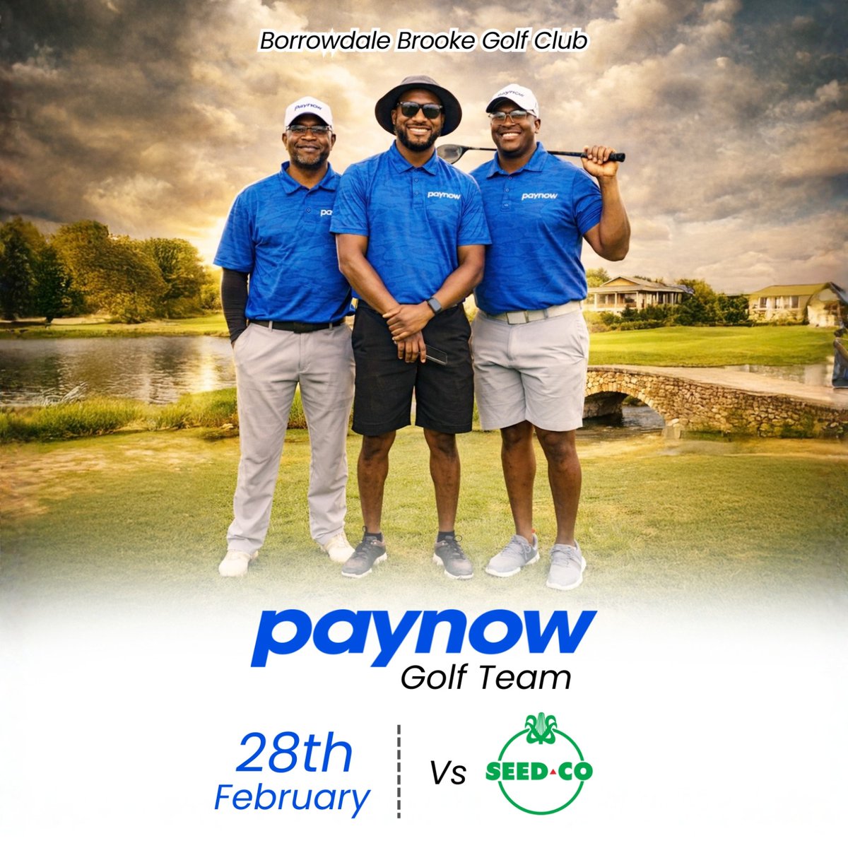 paynowtopup's tweet photo. Business League action continued on 28 February at Borrowdale Brooke as the #Paynow Golf Team faced Seedco. ⛳

The match was tightly contested, with strong performances and determined play across the board. We take the lessons, regroup, and come back stronger.💪 https://t.co/zumKi5GVUZ